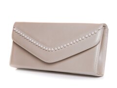 Plic ivory din piele naturala cu perle aplicate VS 11